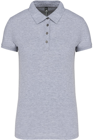 Jersey-Kurzarm-Polohemd für Damen