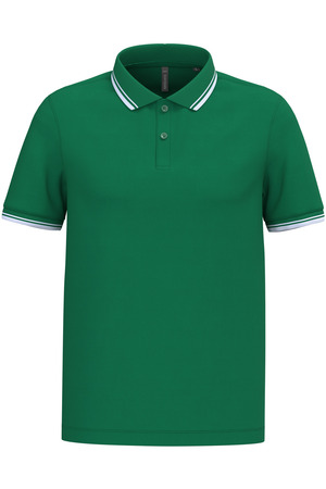 Polohemd für Herren mit kurzen Ärmeln und Streifen