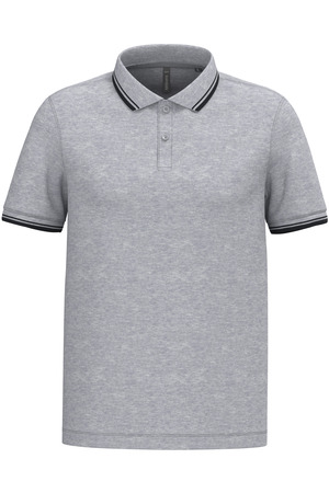 Polohemd für Herren mit kurzen Ärmeln und Streifen