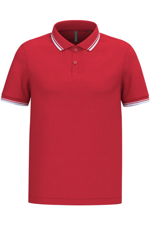 Polohemd für Herren mit kurzen Ärmeln und Streifen