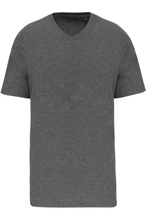 Herren-T-Shirt Supima® mit V-Ausschnitt und kurzen Ärmeln