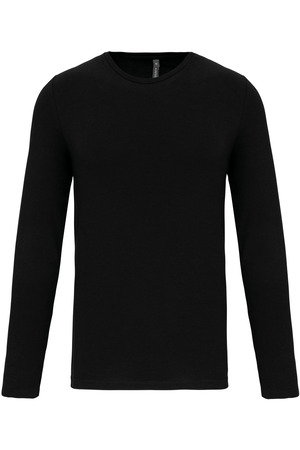 Langarm-T-Shirt mit Rundhalsausschnitt