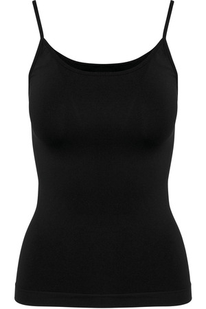 Umweltfreundliches, nahtloses Damen-Top mit feinen Trägern