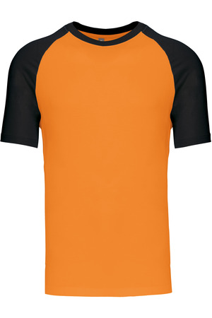 Baseball-Shirt, zweifarbig