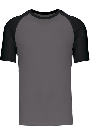 Baseball-Shirt, zweifarbig