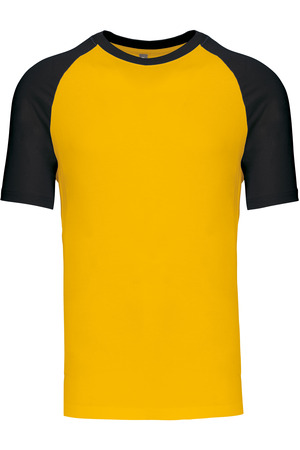 Baseball-Shirt, zweifarbig
