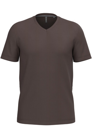Men's short-sleeved V-neck T-shirt