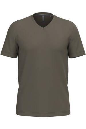 Men's short-sleeved V-neck T-shirt