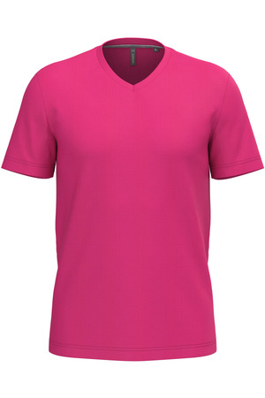 Men's short-sleeved V-neck T-shirt