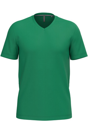 Men's short-sleeved V-neck T-shirt