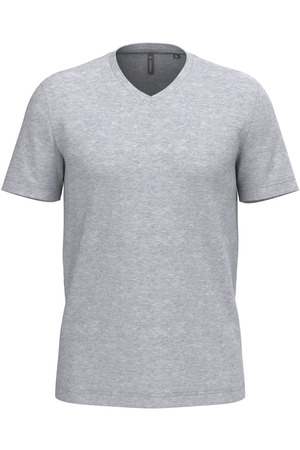 Men's short-sleeved V-neck T-shirt