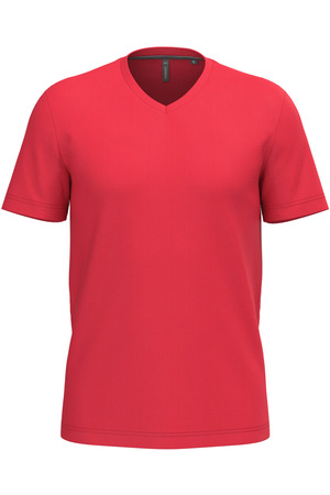 Men's short-sleeved V-neck T-shirt