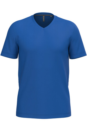 Men's short-sleeved V-neck T-shirt