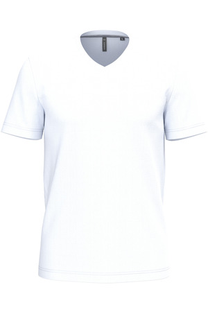 Men's short-sleeved V-neck T-shirt
