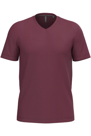 Men's short-sleeved V-neck T-shirt