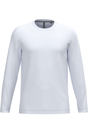 Men's long-sleeved crew neck T-shirt