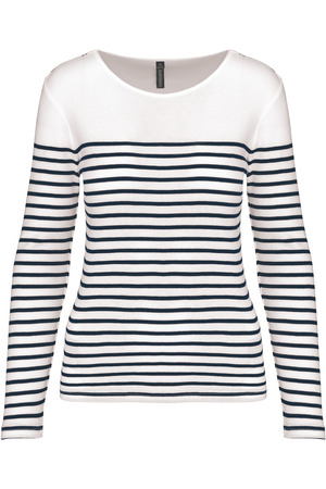 Damen-Marineshirt Langarm