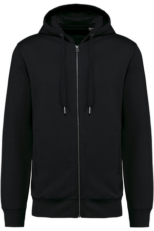 Umweltfreundliches Unisex-Kapuzensweatshirt mit Reißverschluss