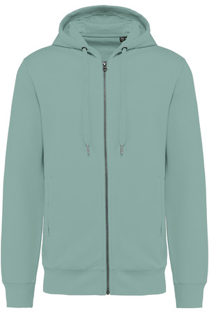 Umweltfreundliches Unisex-Kapuzensweatshirt mit Reißverschluss