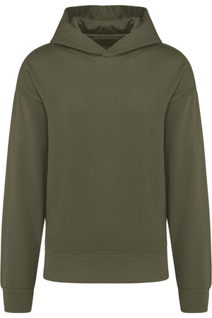 Kapuzensweatshirt aus Molton, Oversize, Unisex