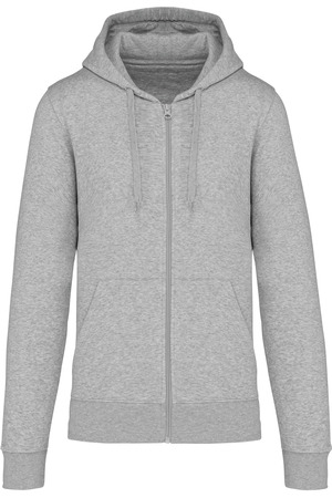 Bio-Kapuzensweatshirt mit Reißverschluss Herren