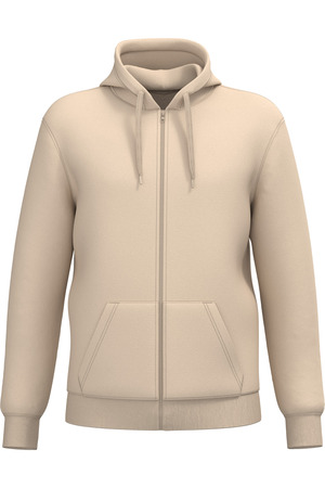 Recyceltes Unisex-Sweatshirt mit Reißverschluss und Kapuze