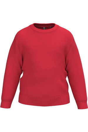 Recyceltes Kinder-Sweatshirt mit Rundhalsausschnitt
