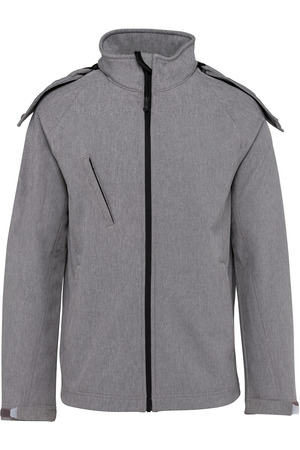 Damen Softshell-Jacke mit Abnehmbare Kapuze