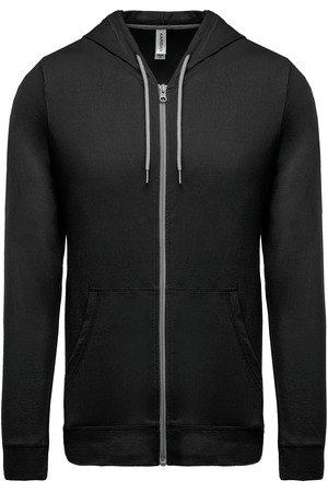 LIGHTWEIGHT COTTONHOODED SWEATSHIRT