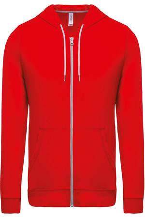 LIGHTWEIGHT COTTONHOODED SWEATSHIRT