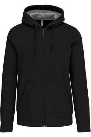 Kapuzensweatshirt mit Reißverschluss
