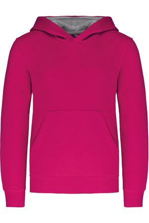 Kinder Kapuzenshirt Bicolor