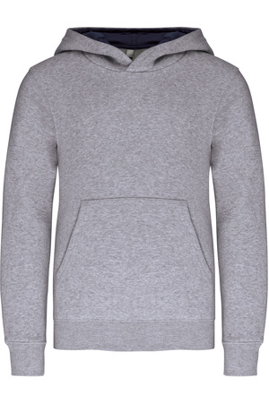 Kinder Kapuzenshirt Bicolor