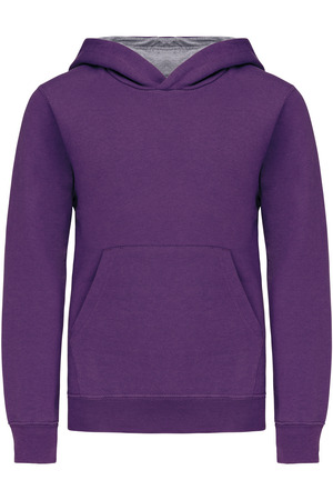 Kinder Kapuzenshirt Bicolor
