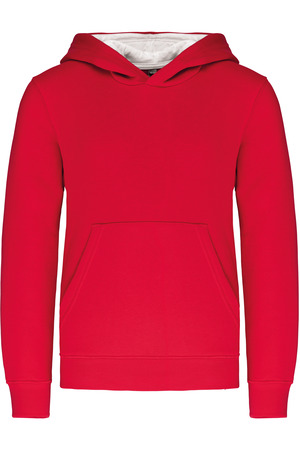 Kinder Kapuzenshirt Bicolor