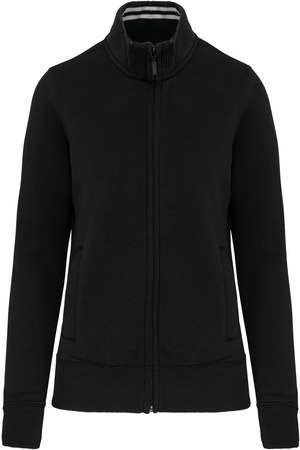 Damen Fleece-Sweater mit Zip