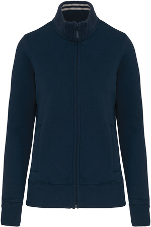 Damen Fleece-Sweater mit Zip
