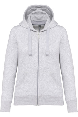 DAMEN KAPUZENSHIRT mit Reißververschluss