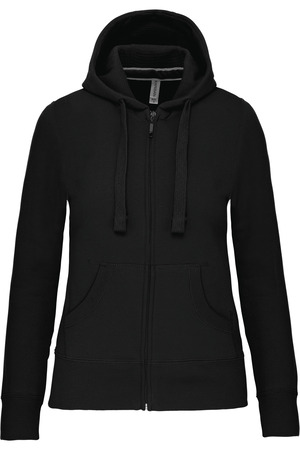DAMEN KAPUZENSHIRT mit Reißververschluss