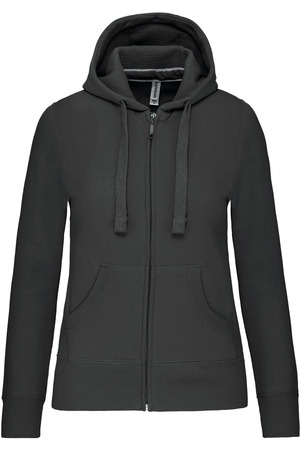 DAMEN KAPUZENSHIRT mit Reißververschluss