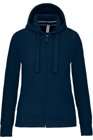 DAMEN KAPUZENSHIRT mit Reißververschluss