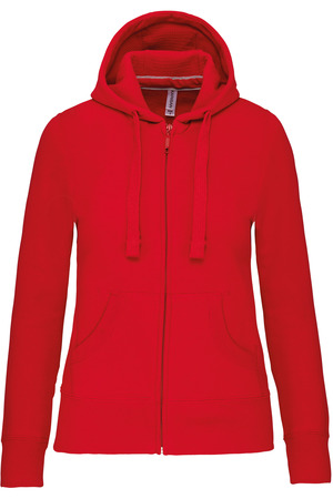 DAMEN KAPUZENSHIRT mit Reißververschluss