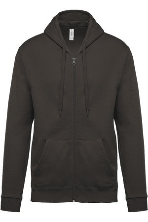 Kapuzensweatshirt mit Reißverschluss