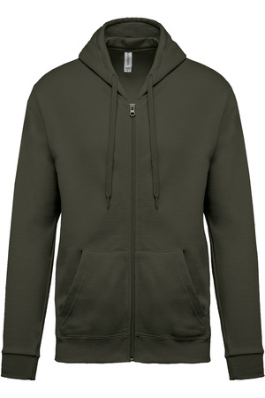 Kapuzensweatshirt mit Reißverschluss