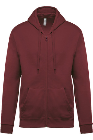 Kapuzensweatshirt mit Reißverschluss