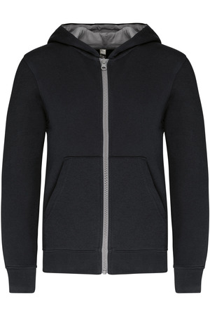 Kinder KAPUZENSWEATSHIRT mit Reißverschluss