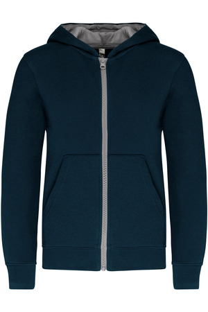 Kinder KAPUZENSWEATSHIRT mit Reißverschluss