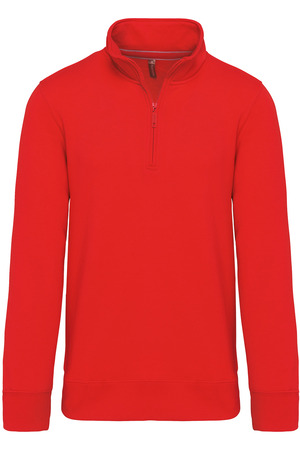 Sweatshirt mit Reißverschlusskragen