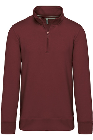 Sweatshirt mit Reißverschlusskragen