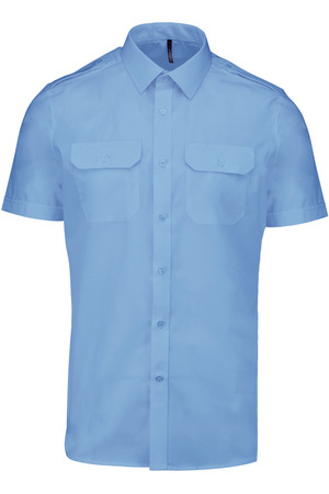 Kurzarm-Pilotenhemd für Herren